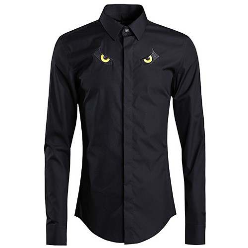

Men's Daily Shirt - Solid Colored Black