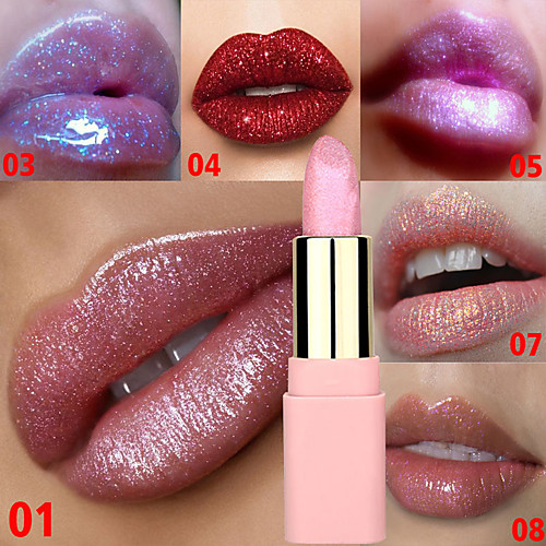 

марка lulaa 8 цвет перламутровой помады блестящий золотой розовый увлажняющий блеск для губ стойкий макияж губ