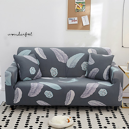 

Big Printed Sofa Cover Stretch Couch Cover Sofa Slipcovers for 3 Cushion Couch with One Free Pillow Case