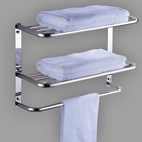

Towel Bar New Design Modern Stainless Steel / Iron 1pc Single / 1-Towel Bar Wall Mounted