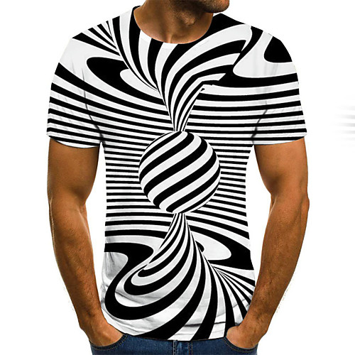 

Men's Daily Basic T-shirt - 3D White