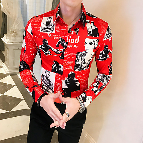 

Men's Daily Shirt - Portrait Black