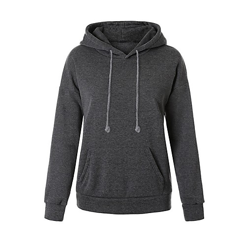 

Women's Casual Hoodie - Print White S