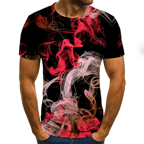 

Men's Daily T-shirt - 3D Red