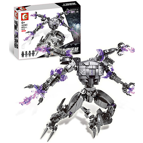 

Конструкторы 972 pcs Робот совместимый Legoing моделирование Все Игрушки Подарок / Детские