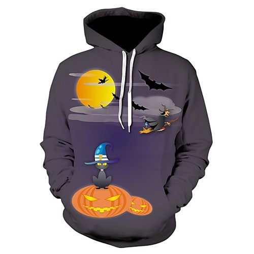 

Men's / Women's Work / Casual Hoodie - 3D Purple S