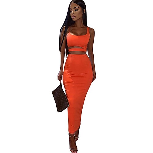 

Women's Tank Top - Solid Colored Skirt