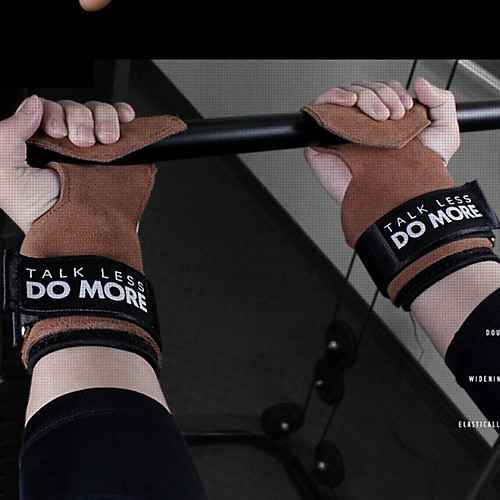 фото Aolikes защитная экипировка подъемные перчатки 2 pcs виды спорта кожа аэробика и фитнес тренировка в тренажерном зале разрабатывать прочный поддерживает для мужчины женский lightinthebox