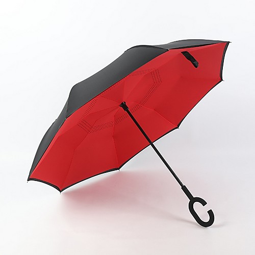 

остроконечный перевернутый зонт, ветрозащитный зонт, обратный зонт, женские зонты с защитой от ультрафиолета, зонт с ног на голову с C-образной ручкой