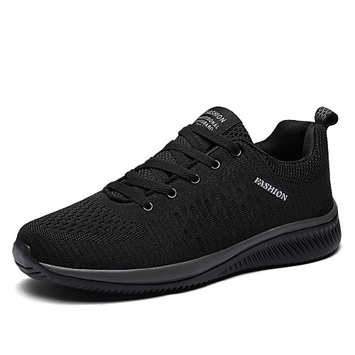 

Men's Comfort Shoes Mesh Winter Athletic Shoes Black / Black / Red / Black / Green