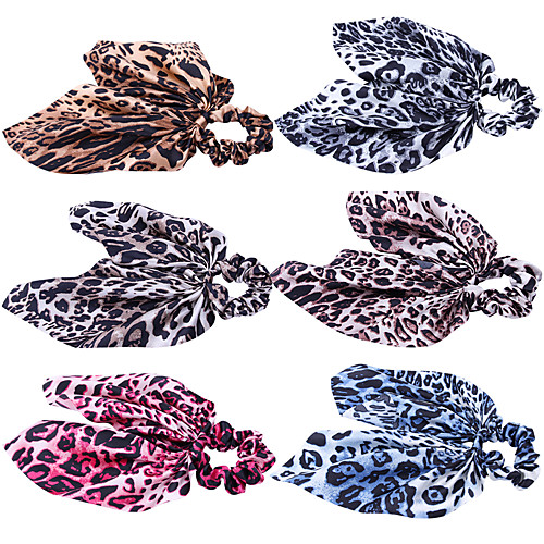 

Women's Statement Fashion Elegant Fabric Party Evening Holiday - Leopard