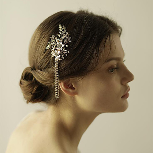 

Alloy Hair Accessory with Rhinestone / Glitter 1 Piece Wedding Headpiece