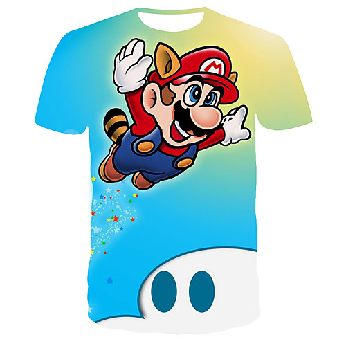 

Men's Daily T-shirt - 3D Rainbow