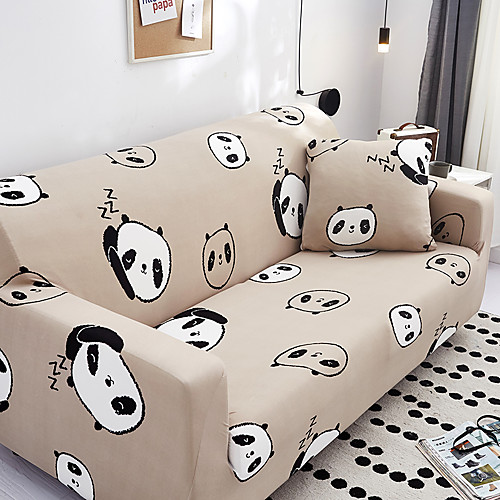 

Big Printed Sofa Cover Stretch Couch Cover Sofa Slipcovers for 3 Cushion Couch with One Free Pillow Case