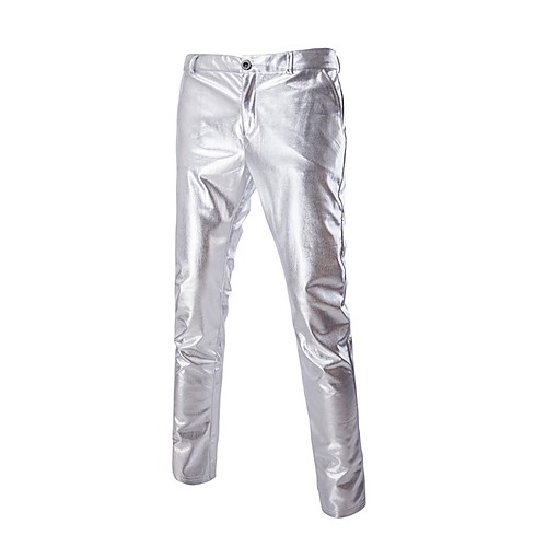 

Men's Street chic Chinos Pants - Solid Colored Black Gold Silver US32 / UK32 / EU40 US34 / UK34 / EU42 US36 / UK36 / EU44
