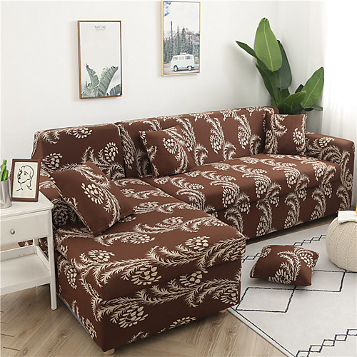 

Big Printed Sofa Cover Stretch Couch Cover Sofa Slipcovers for 3 Cushion Couch with One Free Pillow Case