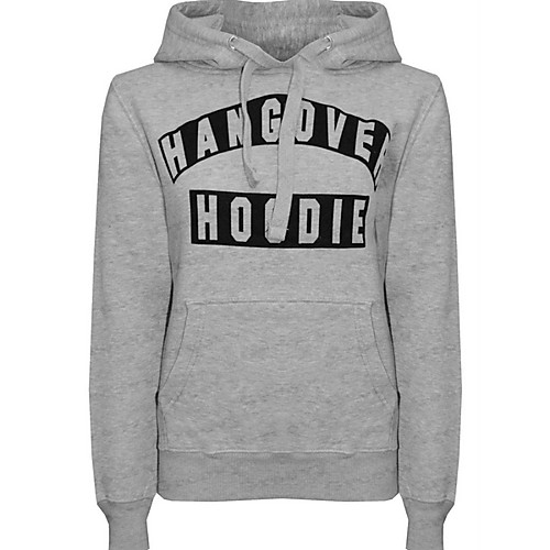 

Women's Basic Hoodie - Letter Black S