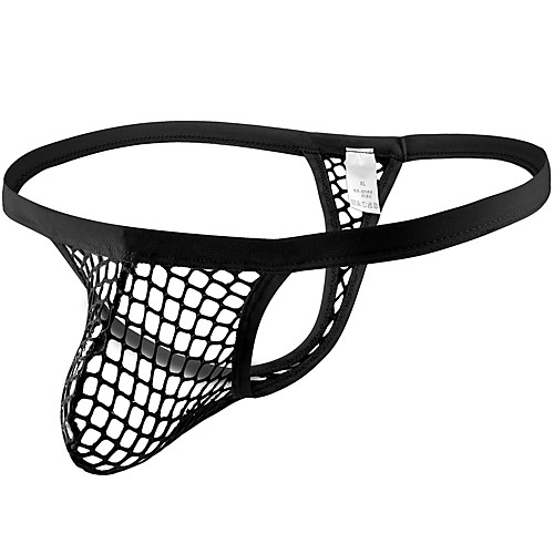 

Муж. Нейлон Сетка - Нижнее белье G-string Заниженная