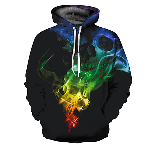 

Men's Basic Hoodie - 3D Black US32 / UK32 / EU40