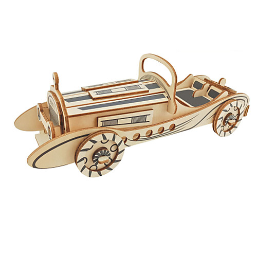 

3D Puzzle Wooden Puzzle Car Bus Vintage Car Simulation Hand-made Wooden 39-124 pcs Motorcycle Construction Truck Set Classic Car Kid's Adults' All Toy Gift