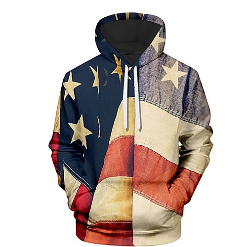 

Men's Casual Hoodie - National Flag Beige US32 / UK32 / EU40