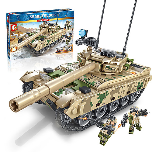 

Конструкторы 432 pcs Армия совместимый Legoing моделирование Танк Все Игрушки Подарок / Детские