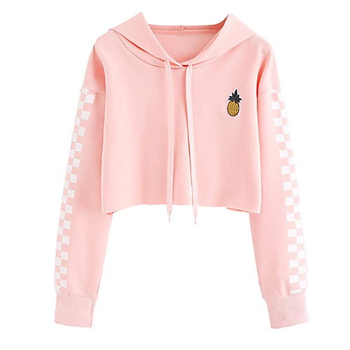 

Women's Basic Hoodie - Color Block Black S