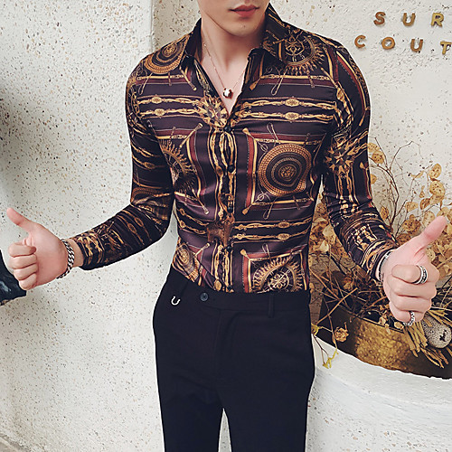 

Men's Daily Shirt - Graphic Brown