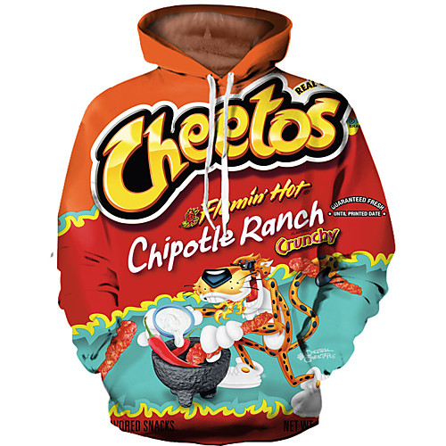 

Men's Basic Hoodie - 3D Red US32 / UK32 / EU40