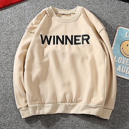 

Men's Casual Sweatshirt - Letter Black US32 / UK32 / EU40