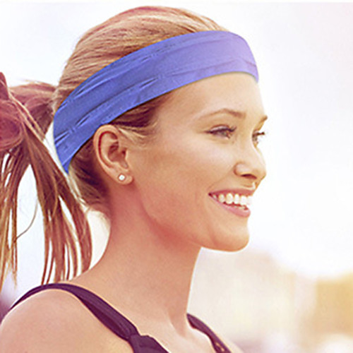 

Headbands for Running Exercise & Fitness Jogging Moisture Wicking Comfortable Durable Men's Women's Cotton / Polyester 1 Piece Sports & Outdoor Black Dark Grey Purple