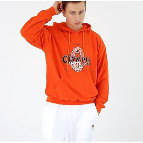 

Men's Basic Hoodie - Geometric Black US32 / UK32 / EU40