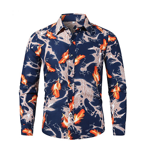 

Men's Daily Basic Shirt - Geometric Rainbow