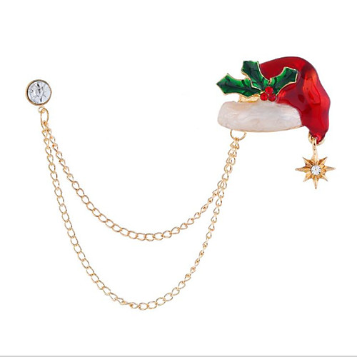 

Men's Women's Dainty Fashion Elegant Alloy Christmas Party - Solid Colored