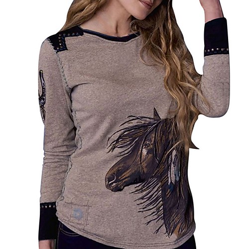 

Women's Daily T-shirt - Animal Purple