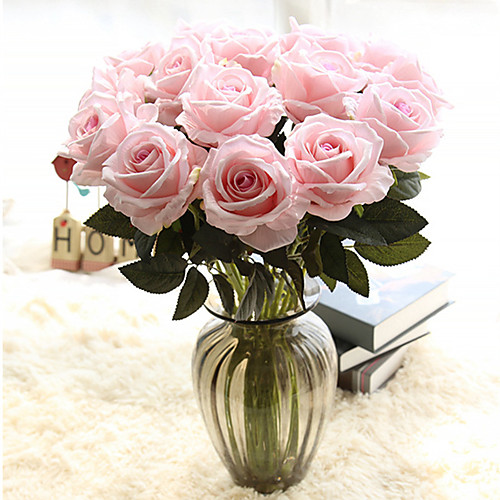 

красивые розы искусственные цветы шелк маленький букет вечеринка весна свадебные украшения поддельные цветы