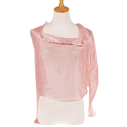 

Sleeveless Polyester Wedding Women's Scarves With Tassel Scarves
