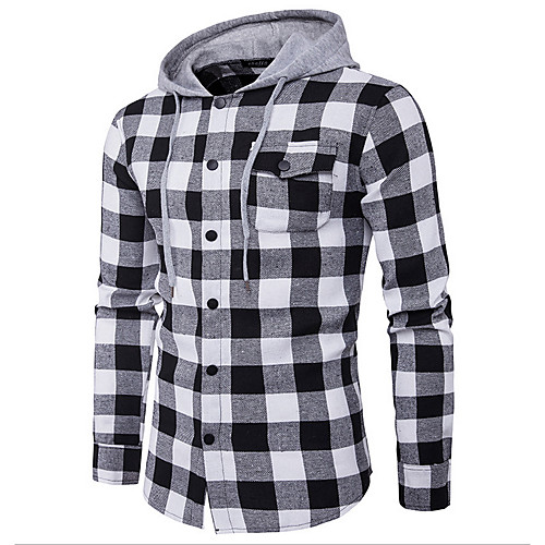 

Men's Daily Shirt - Check Black