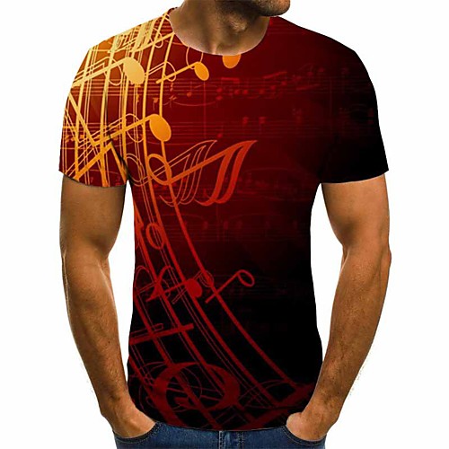 

Men's Daily T-shirt - 3D Red