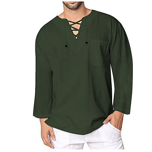 

Men's Daily Shirt - Solid Colored Black