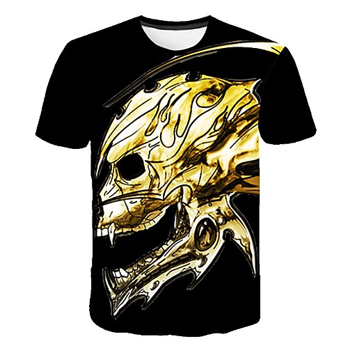 

Men's Daily T-shirt - 3D Print Black