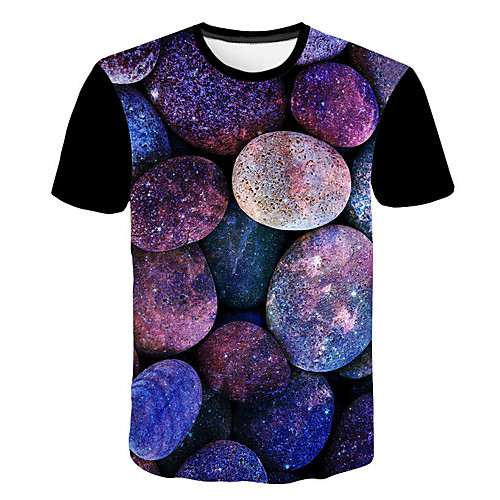 

Men's Daily T-shirt - 3D Print Rainbow