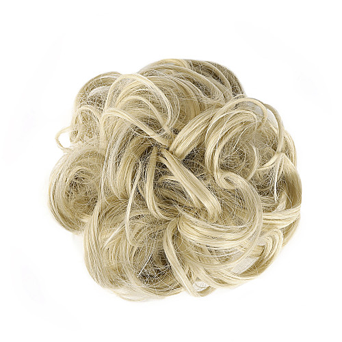 

chignons Saniya Curl / Halloween Hair Bun Simple / Fashionable Design / Synthetic Synthetic Hair Hair Piece Hair Extension Saniya Curl / Halloween Blonde