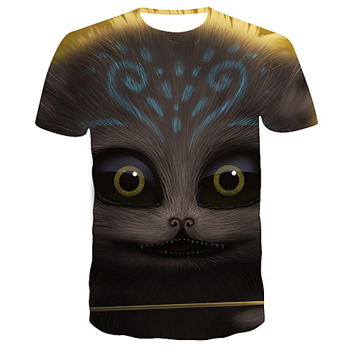 

Men's Daily T-shirt - 3D Print Gray