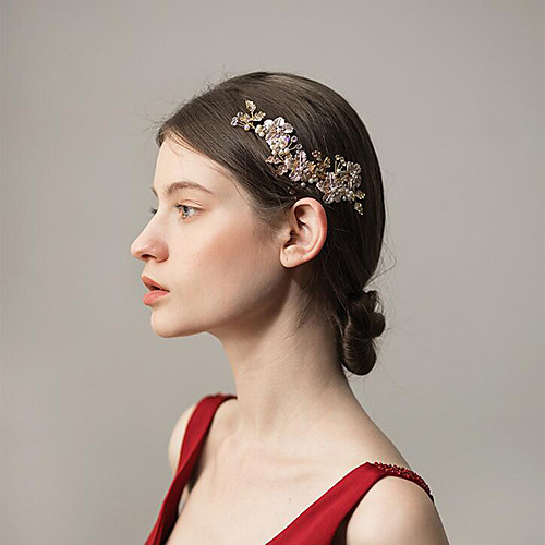 

Alloy Hair Accessory with Rhinestone / Glitter 1 Piece Wedding Headpiece