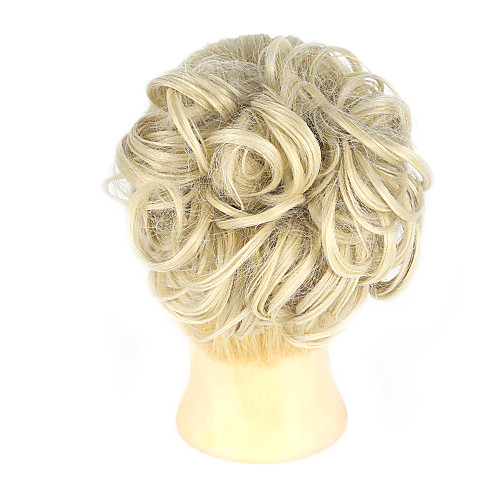 

chignons Saniya Curl / Halloween Hair Bun Simple / Fashionable Design / Synthetic Synthetic Hair Hair Piece Hair Extension Saniya Curl / Halloween Blonde