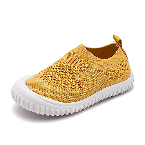 

Girls' Comfort Knit Loafers & Slip-Ons Toddler(9m-4ys) / Little Kids(4-7ys) Walking Shoes Black / Yellow / Pink Spring / Summer