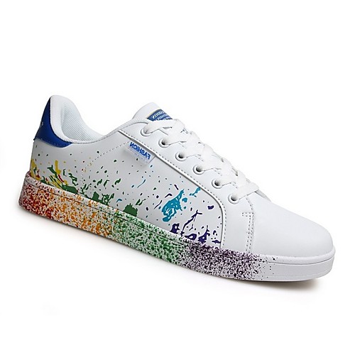 

Men's Comfort Shoes PU Spring Sneakers Black / Green / Blue