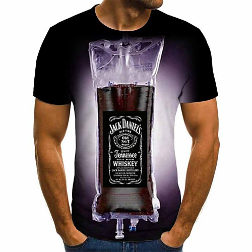 

Men's Daily T-shirt - 3D Purple