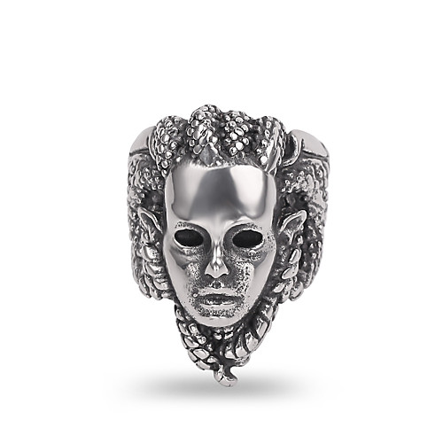 

Couple's Band Ring 1pc Silver Alloy Geometric Punk Trendy Daily Jewelry Geometrical Hope Cool